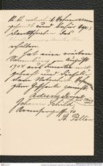 Nachlass Franz Steindachner, Lebenslauf von Johann Schild an Franz Steindachner (1904), Inv.Nr. 449.09, Seite 3